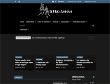 Tablet Screenshot of elhijoahman.org